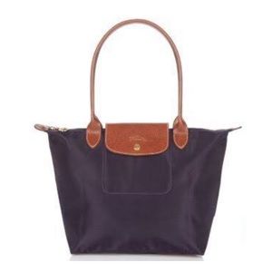 Longchamp Le Pliage Medium Navy Tote